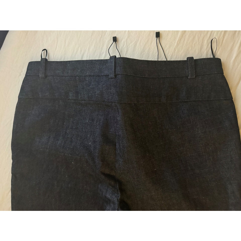 Balenciaga Women's Black Side Zip Leg Pants FR 40 / US 8 Made in France
