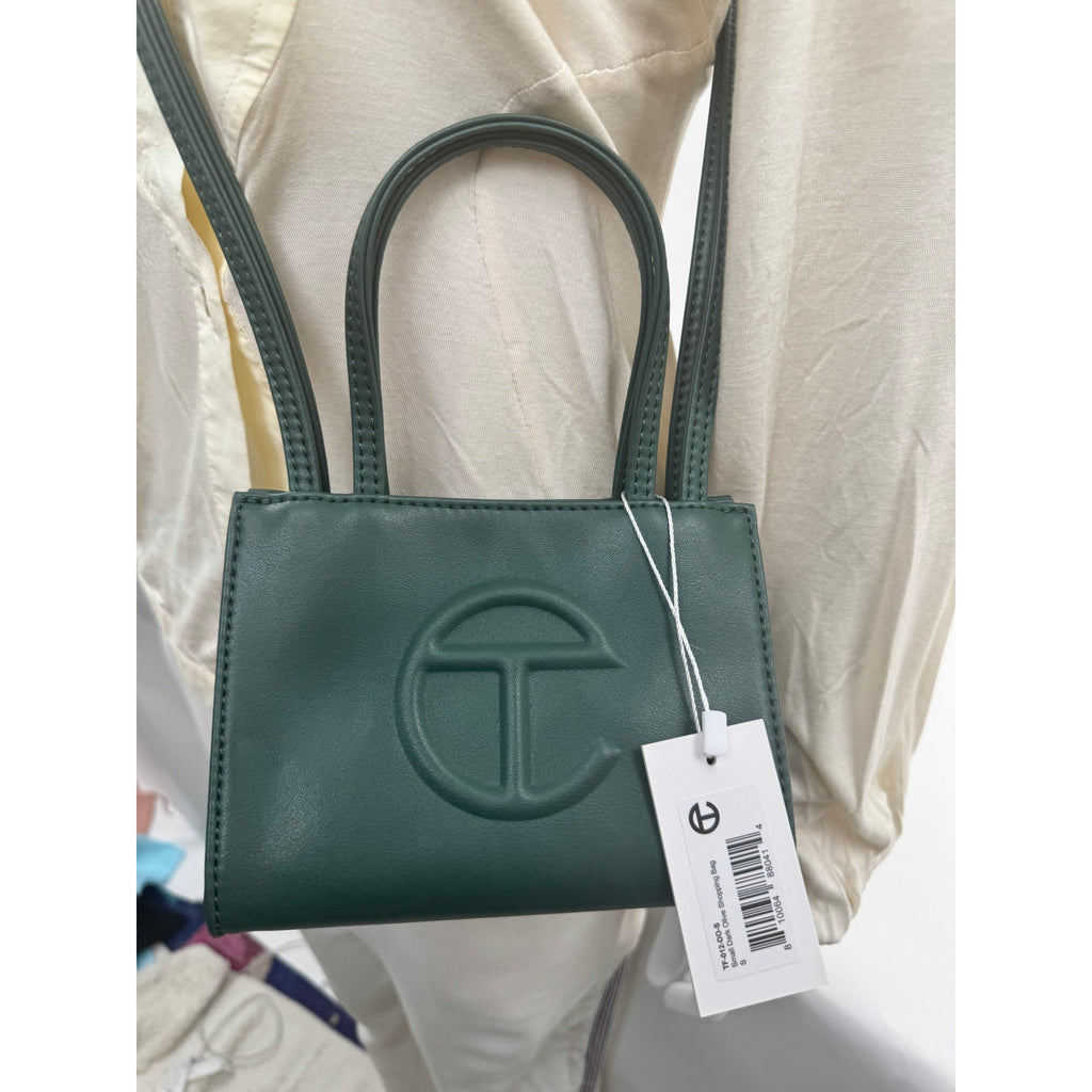 Telfar NWT Olive Green Giftable Small Shopper Bag