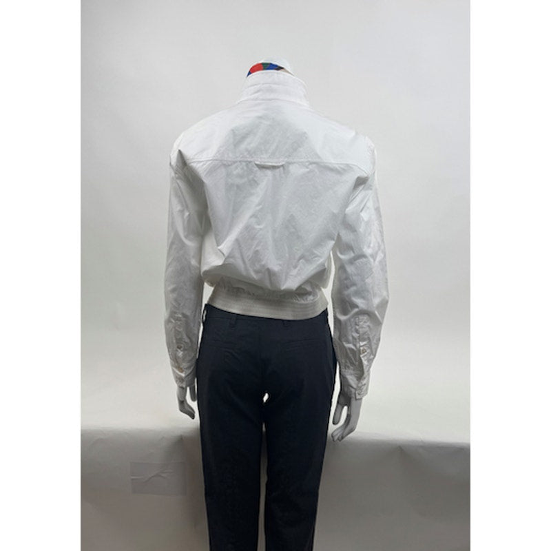 AYR NWT Dockside White Long Sleeve Half Zip Jacket Size XS