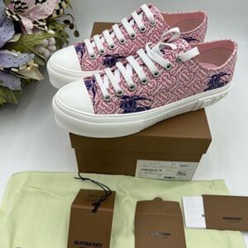Women’s Burberry Jack TB monogram sneakers size 41 fits 10.5 US