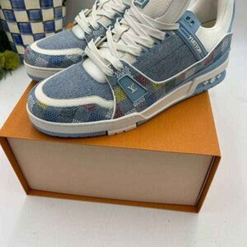 Men’s Louis Vuitton X Murakami trainer sneakers size 10 fits 11 US made Italy