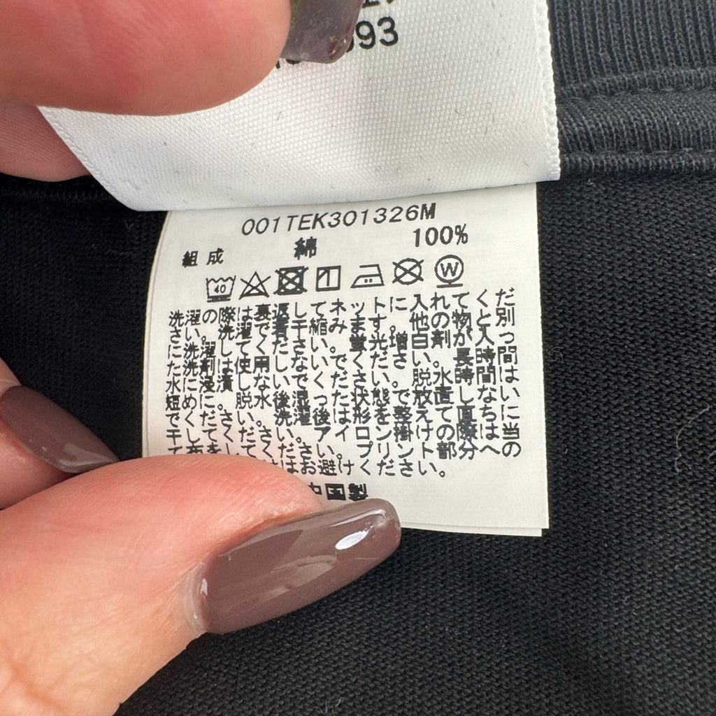 Men’s BAPE Black Hand Draw Graphic Relaxed Fit T-shirt Size M oversized NWT’s