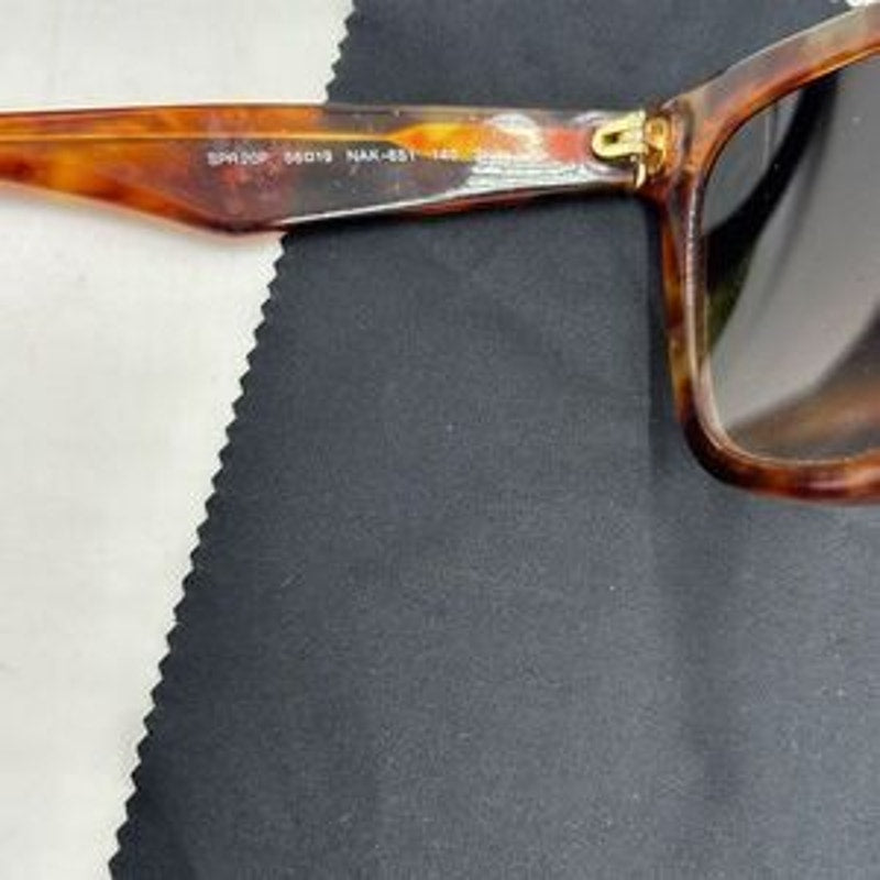 Women’s Prada retro tortoiseshell sunglasses made in Italy
