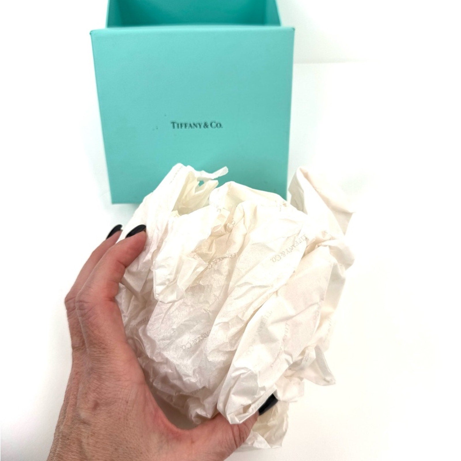 Tiffany & Co.Piggy Bank, NIB, original key and lock w/hallmark painted SOLD OUT