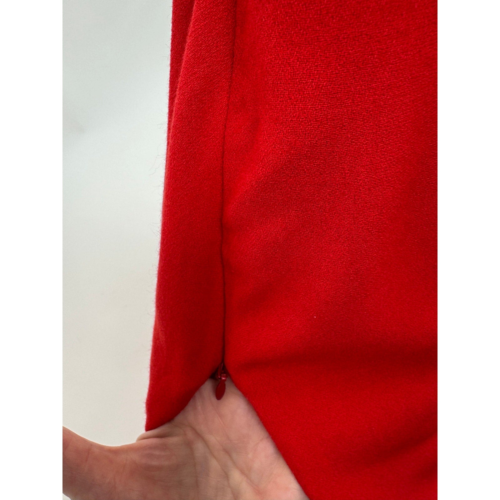 Maison Margiela NWT Red Dress with Zip Open Sleeves Size IT 42 / US 6