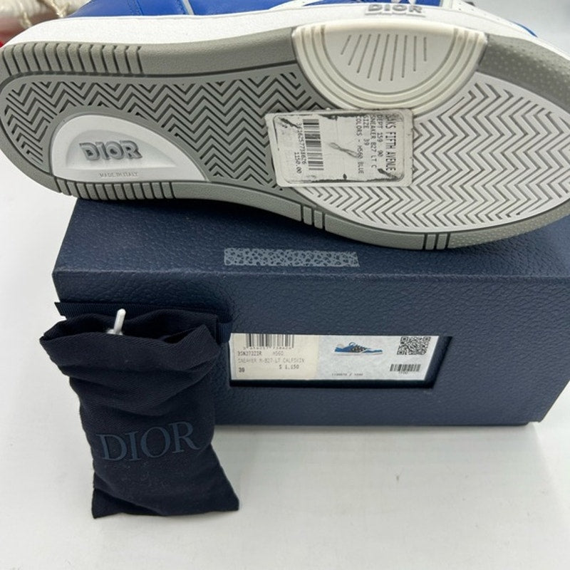 Women’s Dior B 27 low top leather sneakers size 39 made in Italy