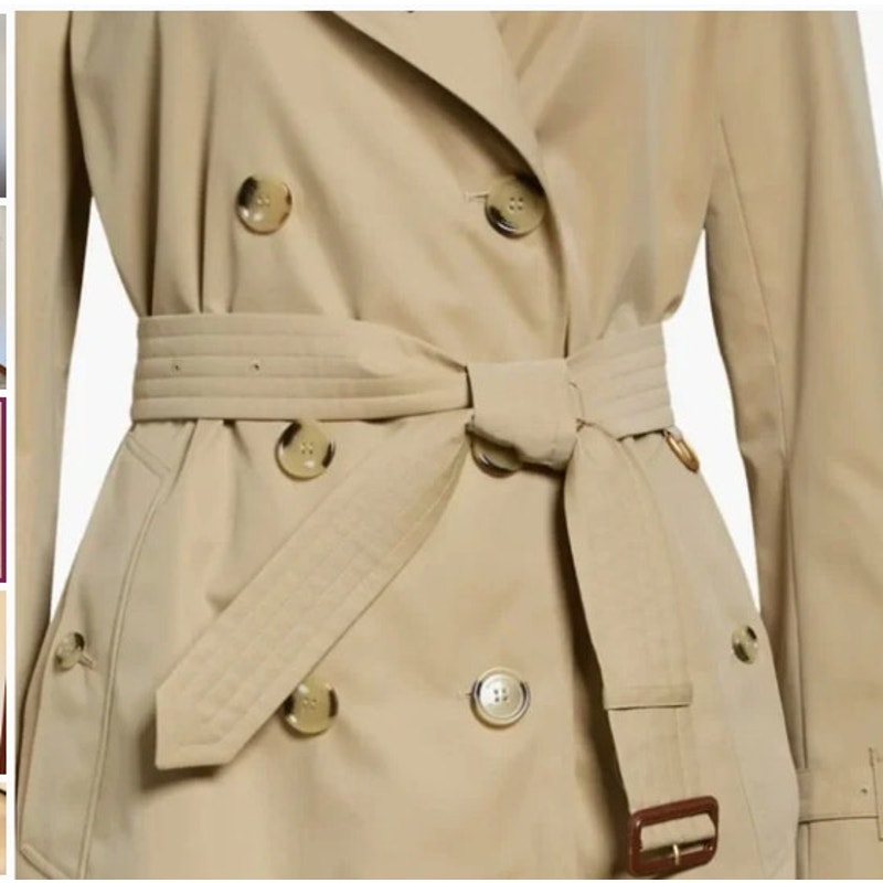 Women's Burberry, England Chelsea trench coat size 8 made in England. NWT.