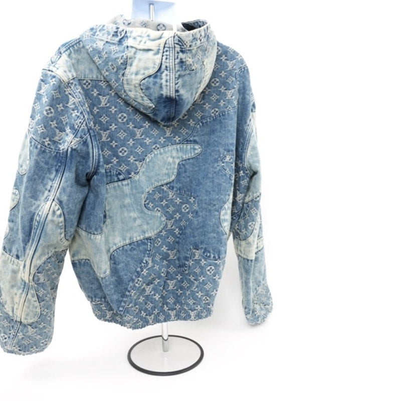Louis Vuitton x Nigo Monogram Patchwork Denim Hoodie NWT’s size XL