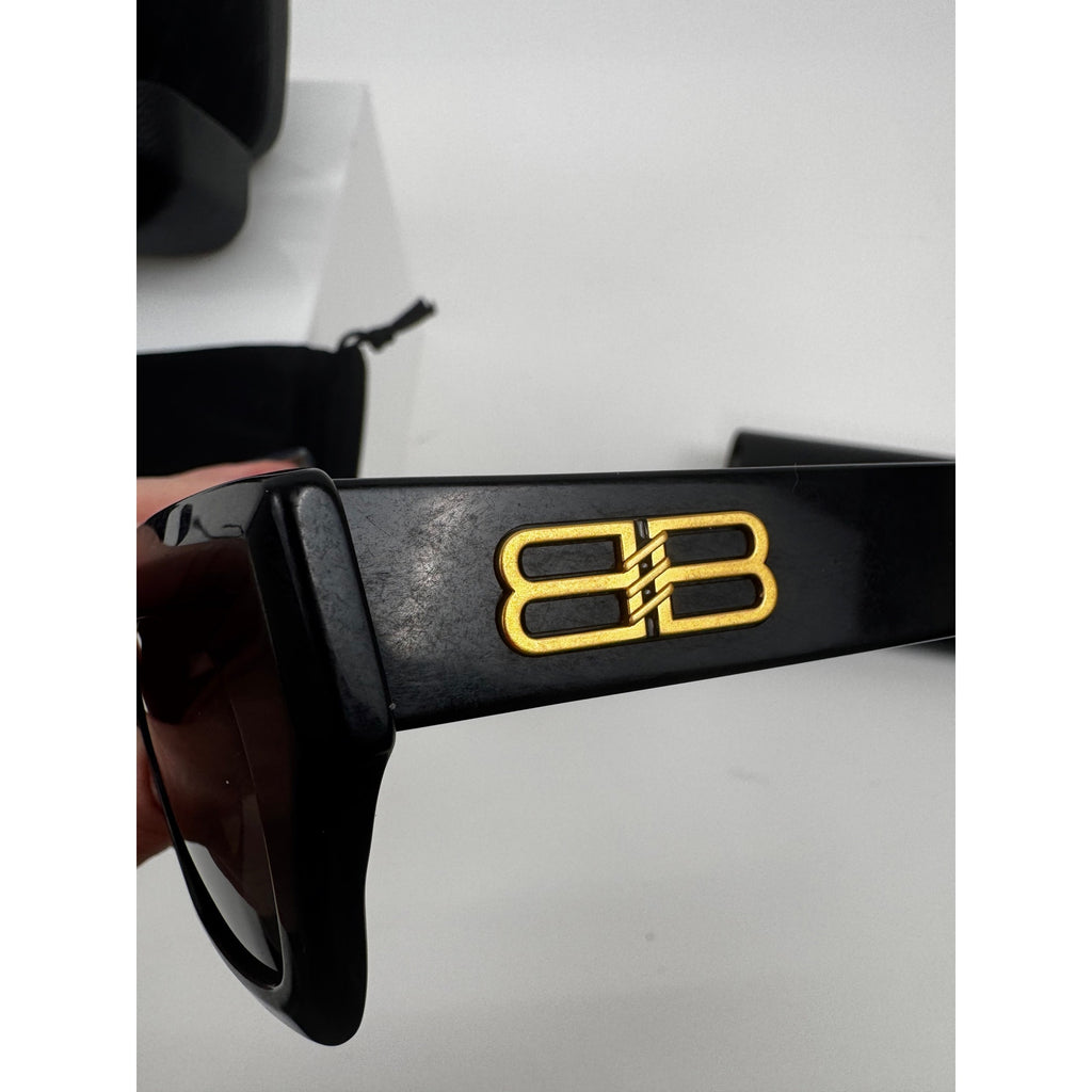 Unisex Balenciaga NWT Black BB0234S Sunglasses