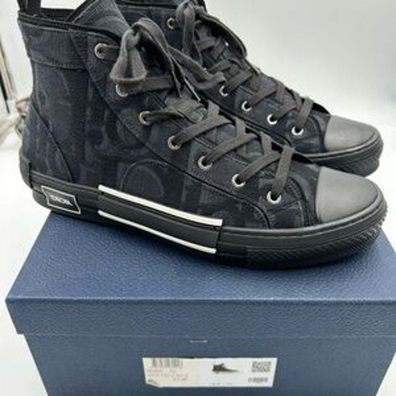 Men's Dior B 23 high top sneakers size 45 made in Italy