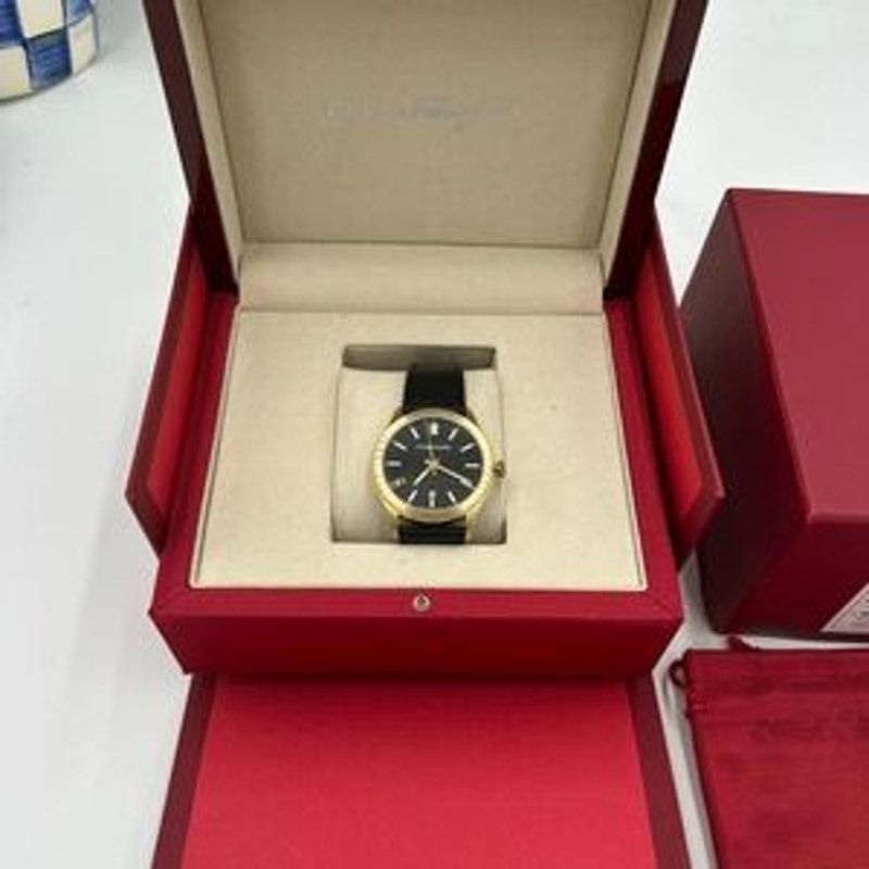 Men's Salvatore Ferragamo, Swiss watch 42 mm black strap NWT