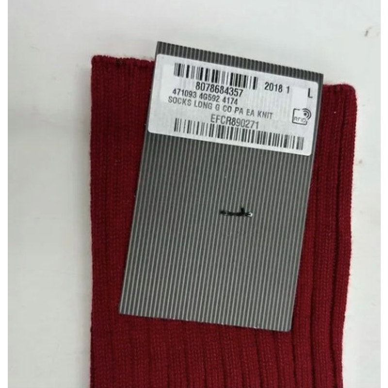 Men's Gucci interlocking G logo, socks, cotton blend size large made in Italy