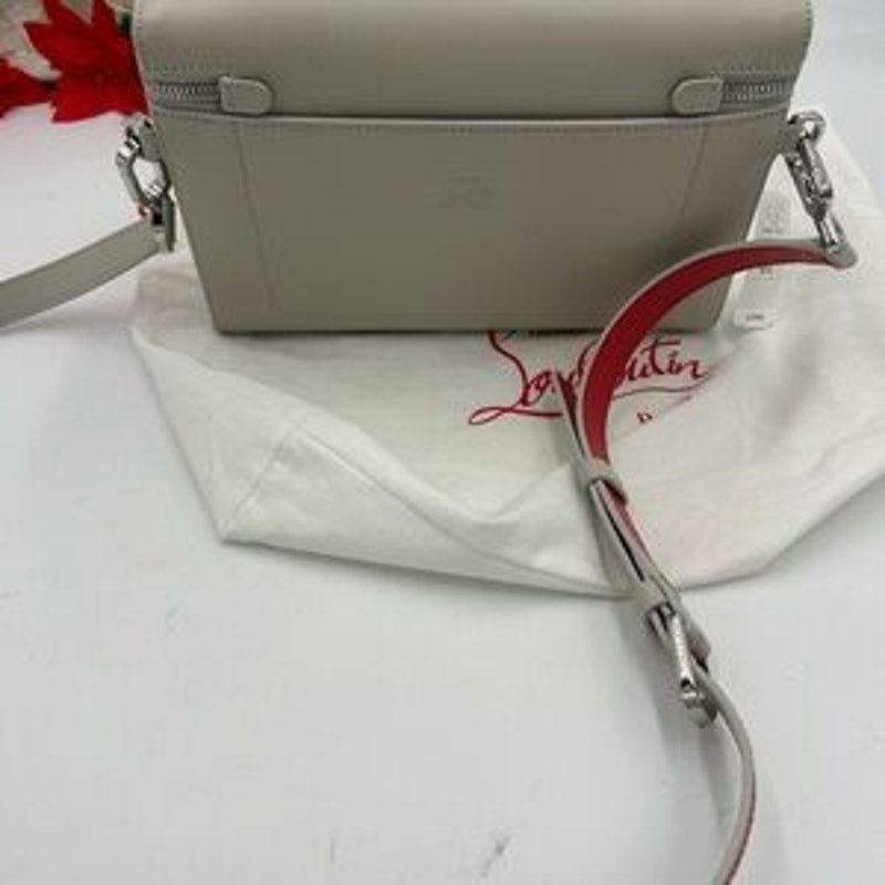 Women's Christian Louboutin DJANIS top handle/shoulder bag made in Italy