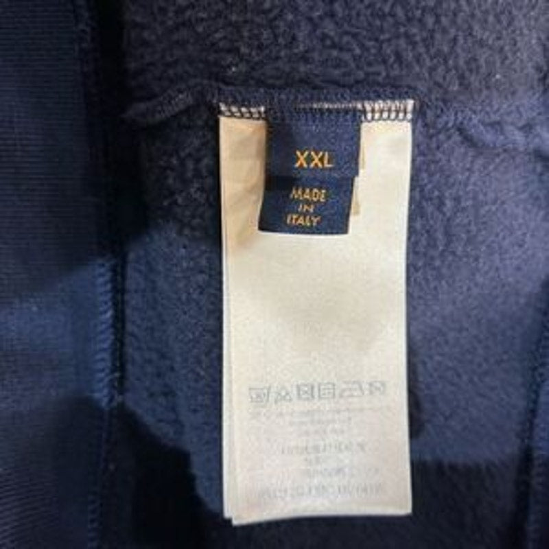 Men’s Louis Vuitton, LV stitch, embroidered sweatshirt size XXL made in Italy