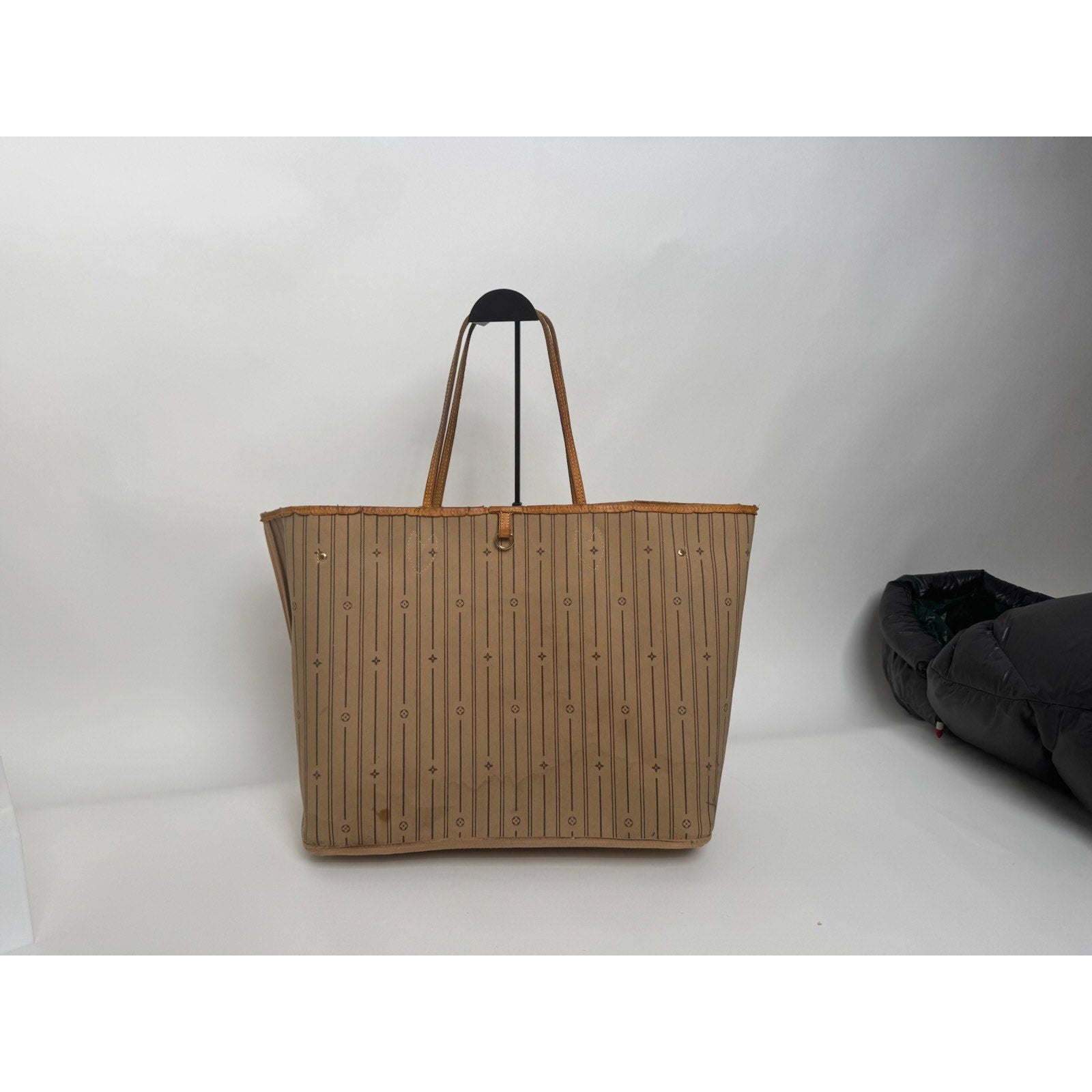 Louis Vuitton Vintage LV Monogram Neverfull GM Brown Coated Canvas Tote Bag
