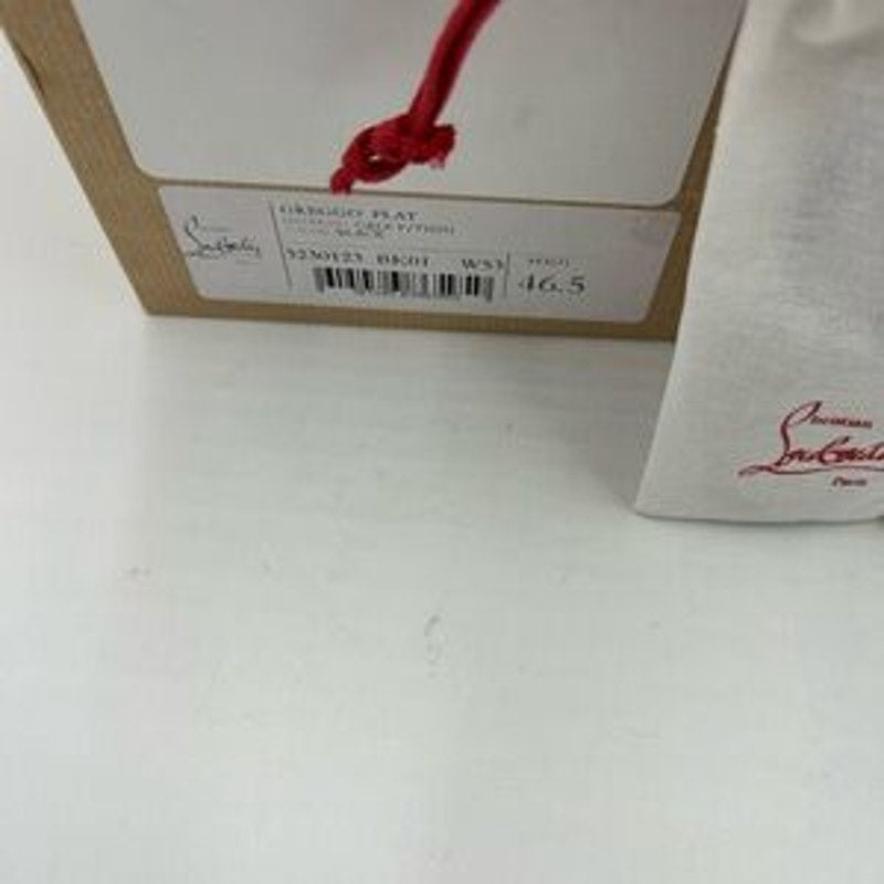 Christian Louboutin Mens Greggo flat Oxford size 46.5 made in Italy