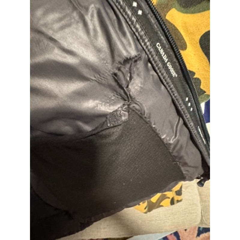 Mens Canada Goose Black Lodge Jacket Size Large