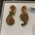 Women’s Oscar de la Renta rhinestone drop earrings