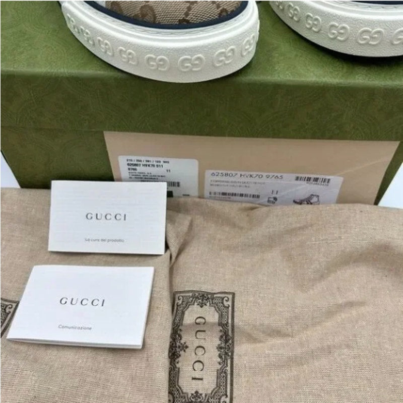 Men's Gucci tennis 1977 high top sneakers size 11 made in Italy