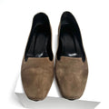 Hermès Women's Olive Tone Suede Flats – Size 36 / US 5.5 Made in Italy