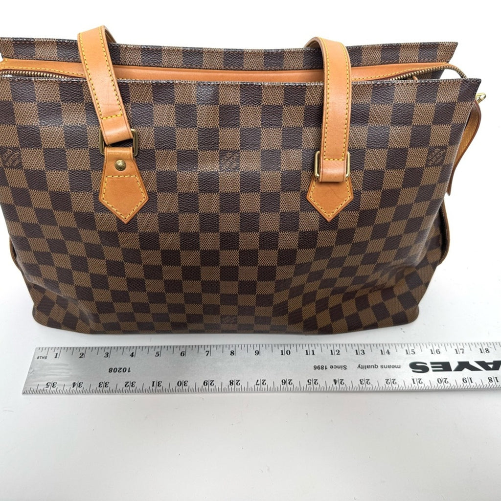 Louis Vuitton Damier Ebene Columbine Centenaire Special Edition Tote Bag