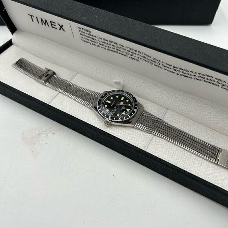 Men’s Q Timex 1978 re-issue falcon eye 38 mm quartz watch