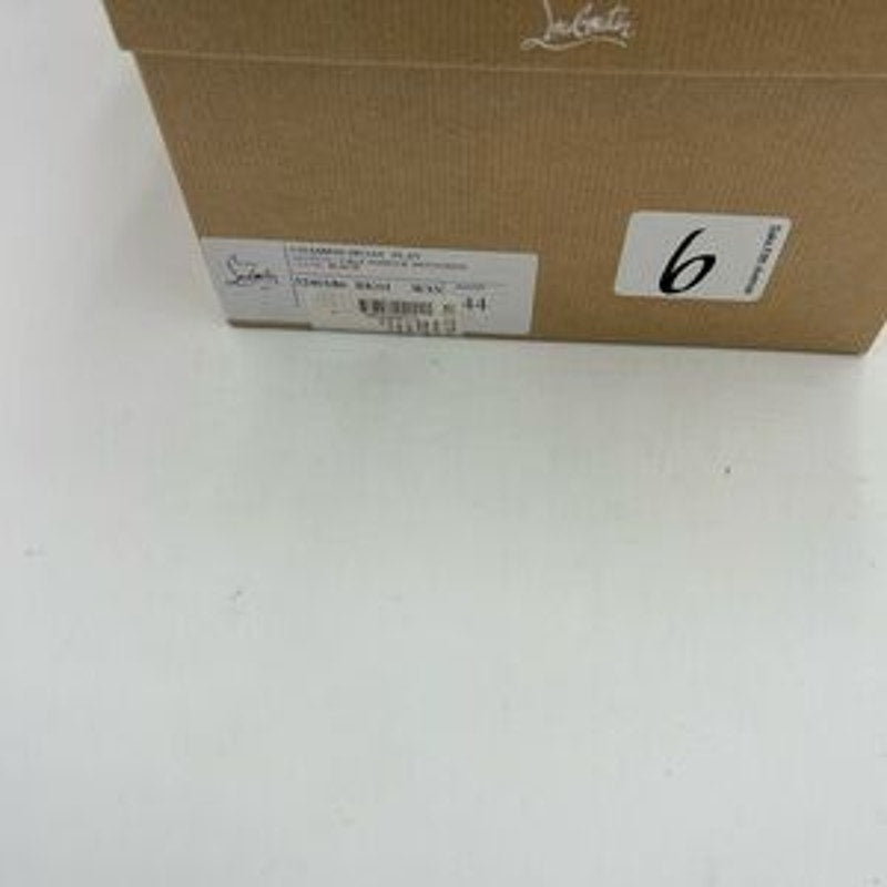 Men's Christian Louboutin chambeliboat boat show in newbuck Leather size 44