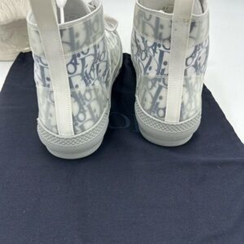 Men's Dior B 23 high top oblique sneakers size 44 made in Italy