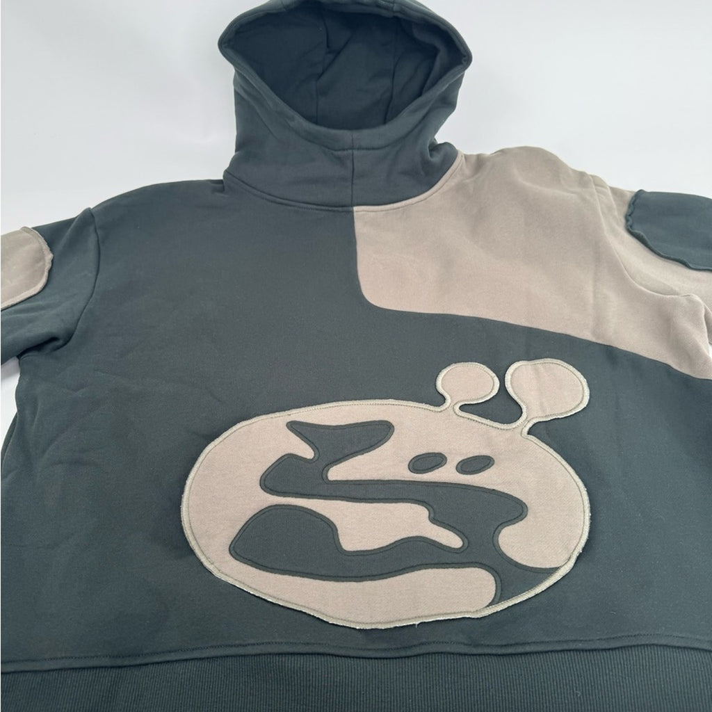 Bandage Boy x Off God collaboration sweatshirt Sz Large Amazing Front pocket NWT