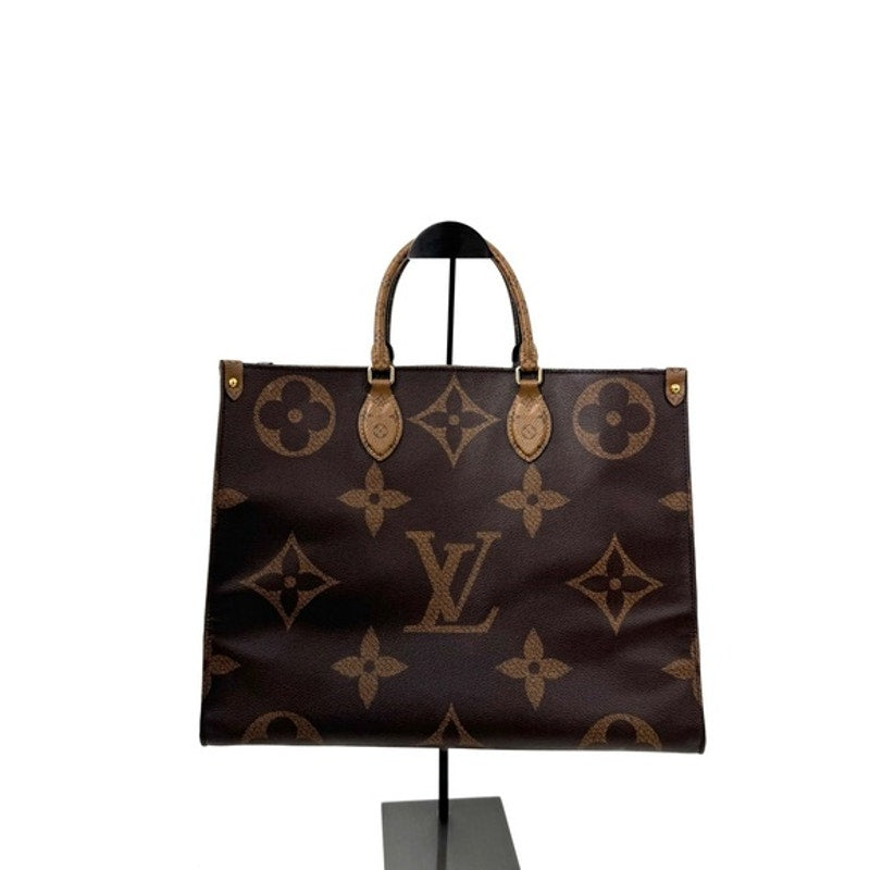 Louis Vuitton On the Go Brown and Light Brown Monogram Large Tote