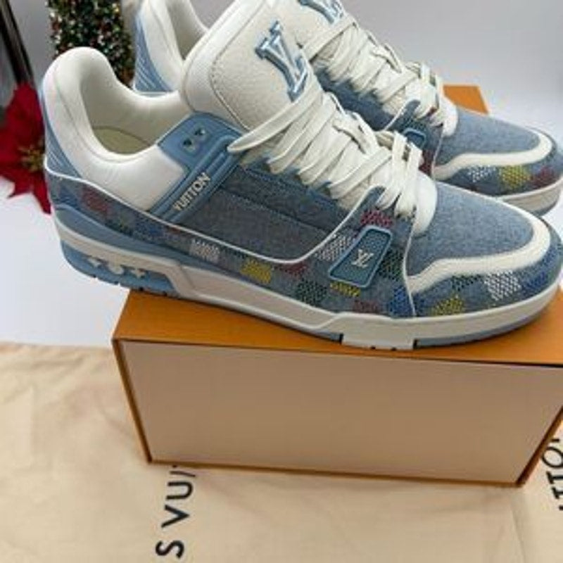 Men’s Louis Vuitton X Murakami trainer sneakers size 11 fits 12 US made Italy