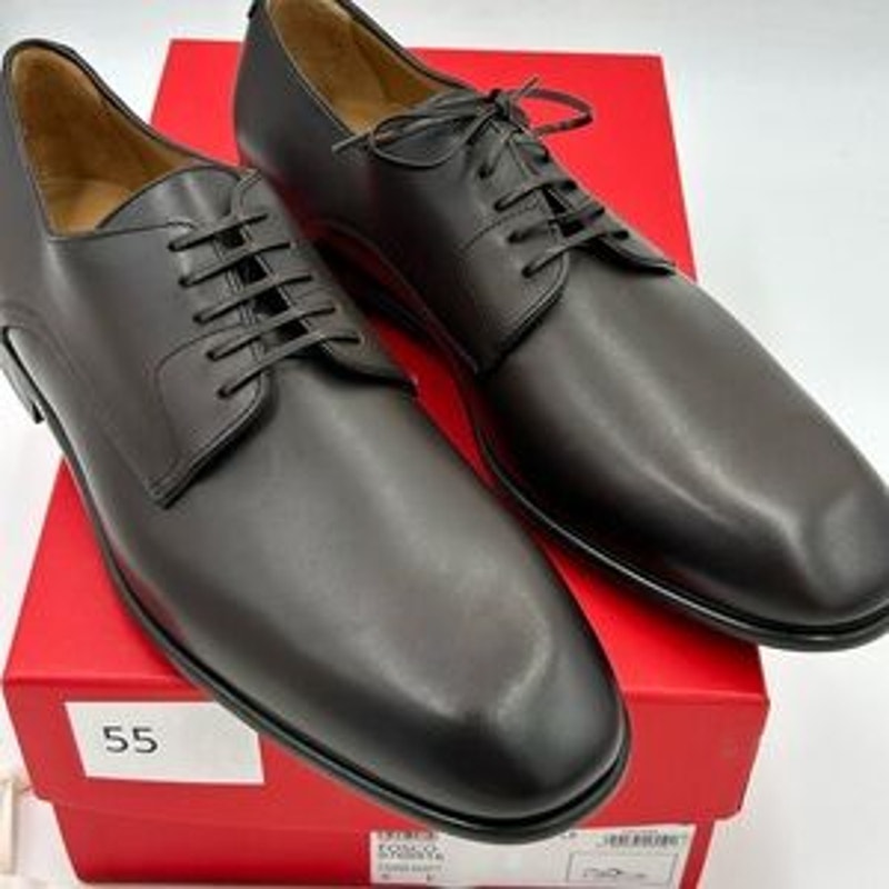 Men's Salvatore Ferragamo Fosco Leather Oxford's size 9E made in Italy