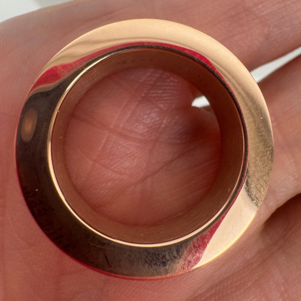 Charriol Forever Marine Full Inclusion Ring Size 8