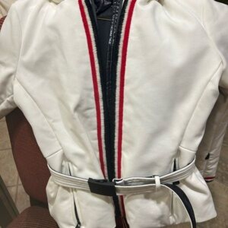 Women's Moncler Grenoble waterproof ski jacket size 0 NWT