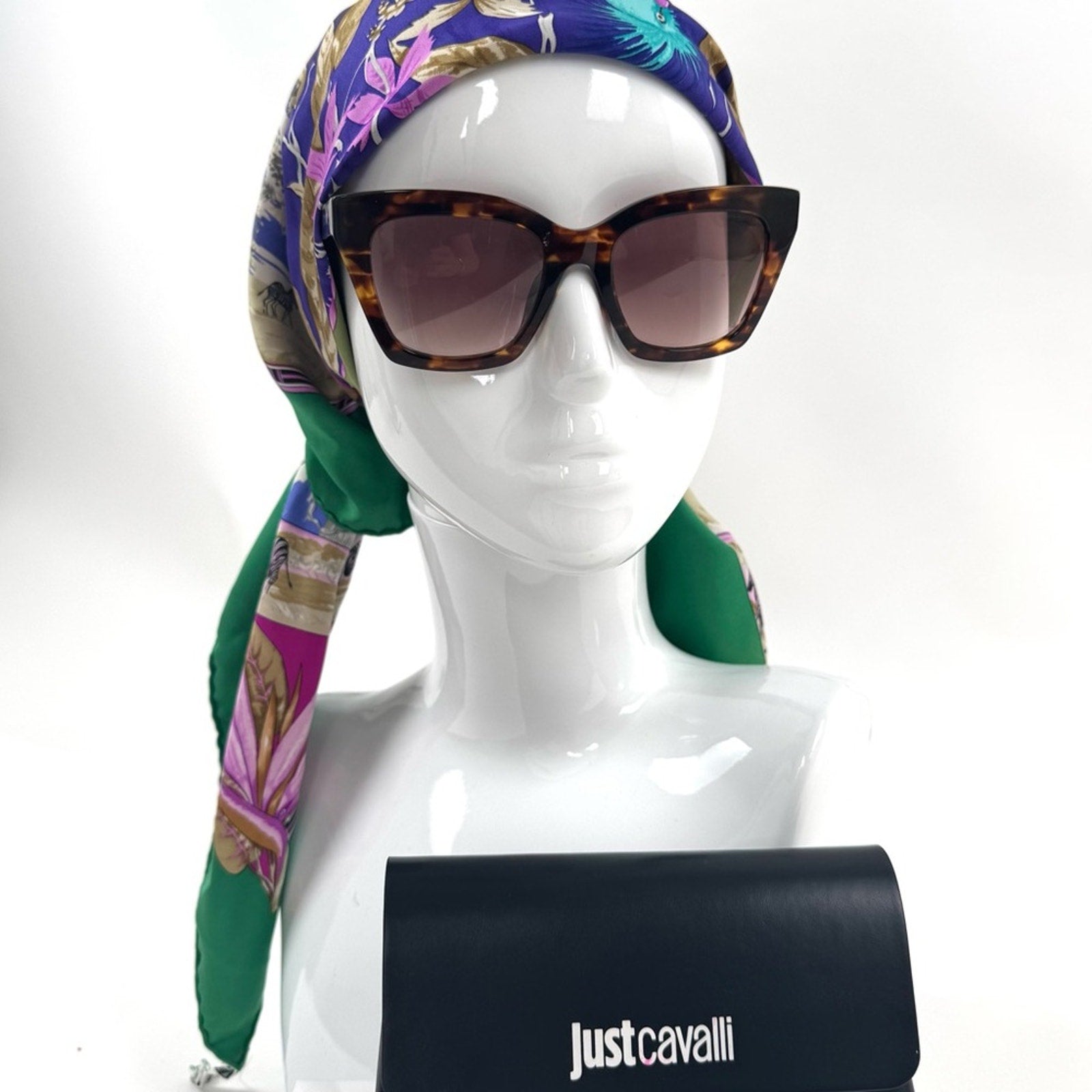 Just Cavalli, Roberto Cavalli tortoise shell cat eye sunglasses NWOT’s