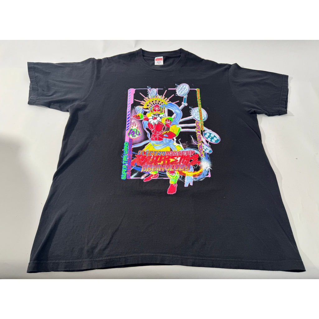Men's Supreme Rare Electromagnetic Short Sleeve T-Shirt Size XL