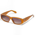 Quay NWOT No Envy Caramel Rectangular Sunglasses