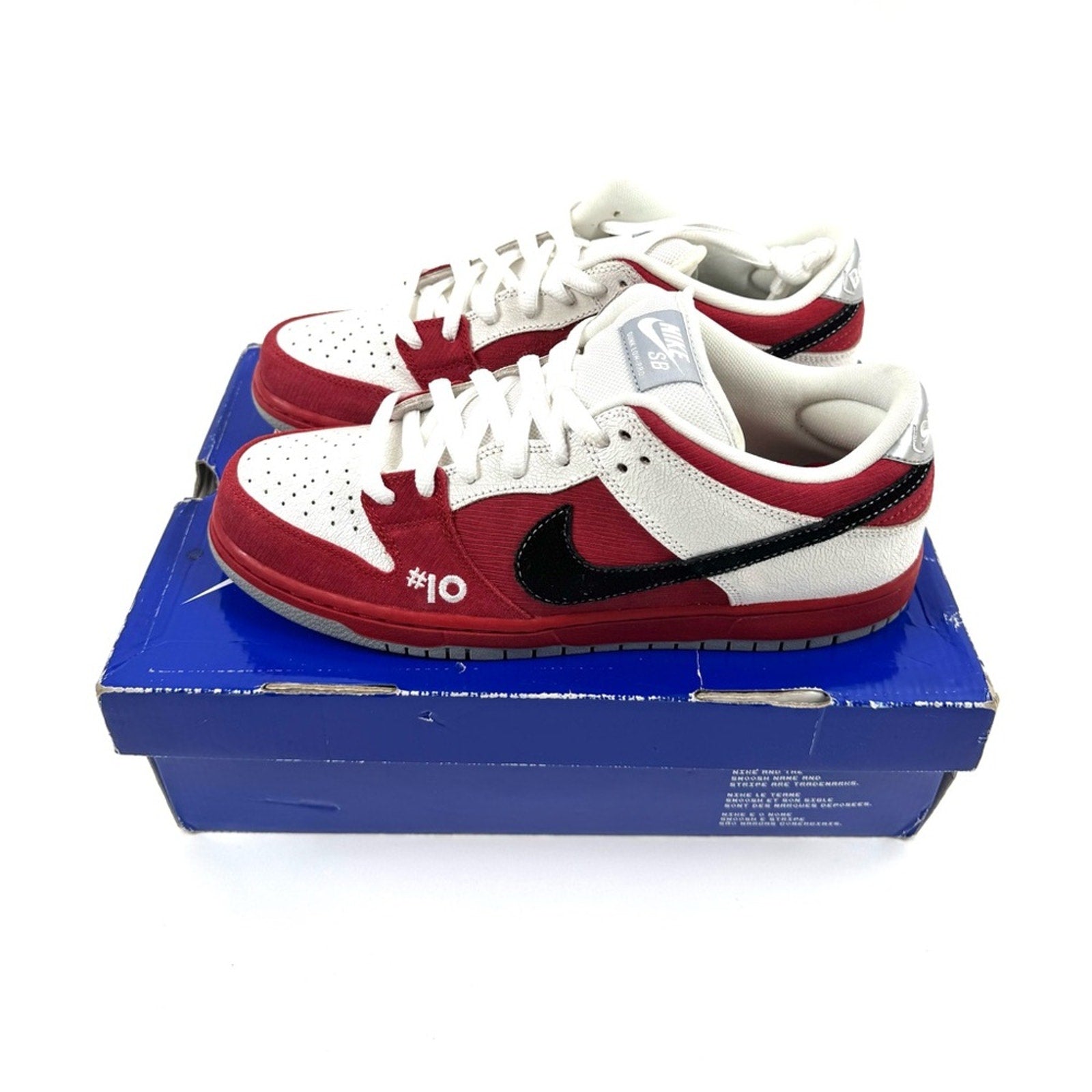 DS 2011 NIKE SB DUNK LOW PREMIUM SB ROLLER DERBY SZ 10 MENS 313170-601