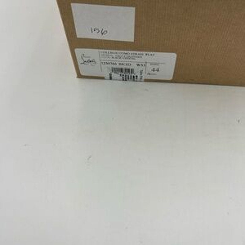 Men's Christian Louboutin college strass embellished Leather Oxford's size 44