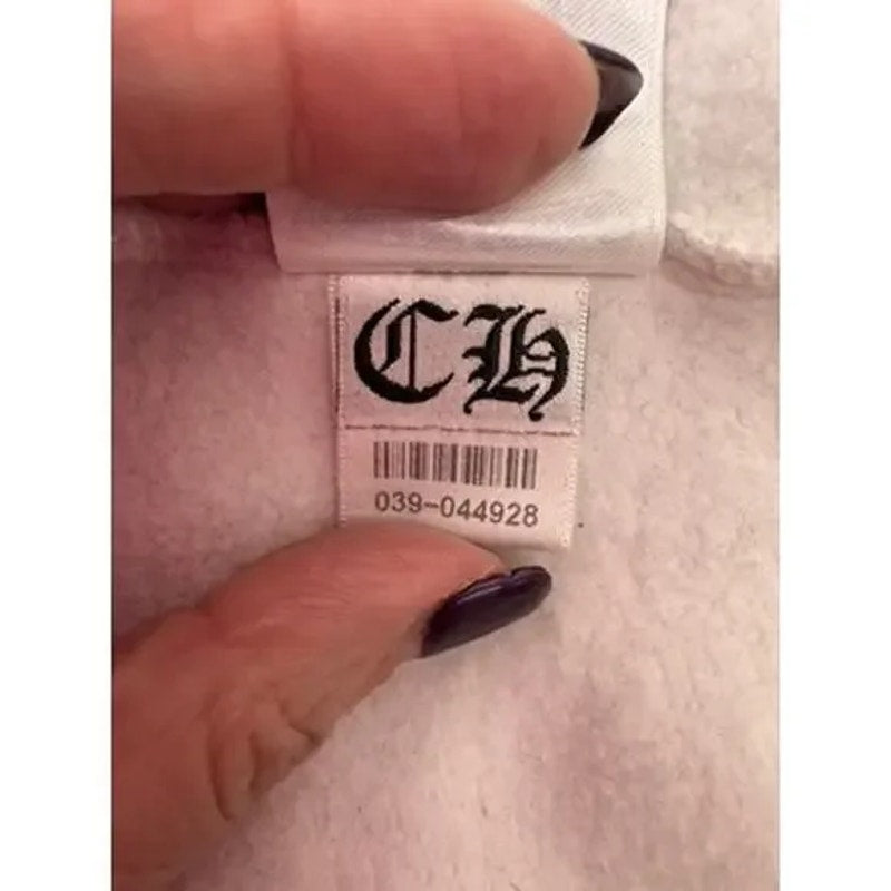 Men's RARE Chrome Hearts x Matty Boy Pink Graphic Hoodie - Oversized Large