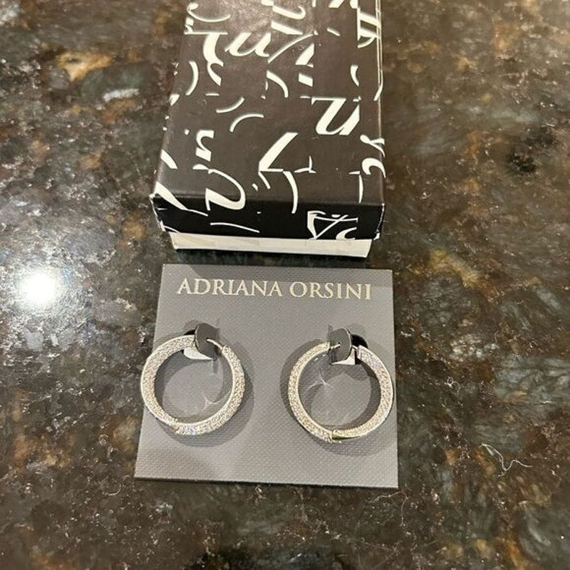 Women’s Adriana Orsini hoop earrings