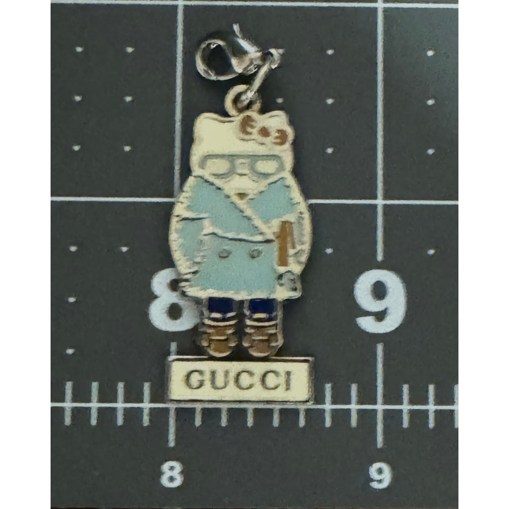 Gucci x Hello Kitty Vogue Limited Edition Bag Keychain Necklace Charm Pendant