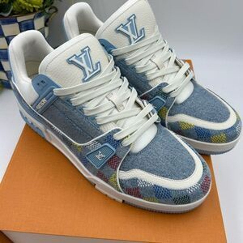 Men’s Louis Vuitton X Murakami trainer sneakers size 10 fits 11 US made Italy