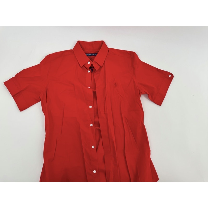 Ralph Lauren Black Label NWT Red Button Down Shirt Size 10