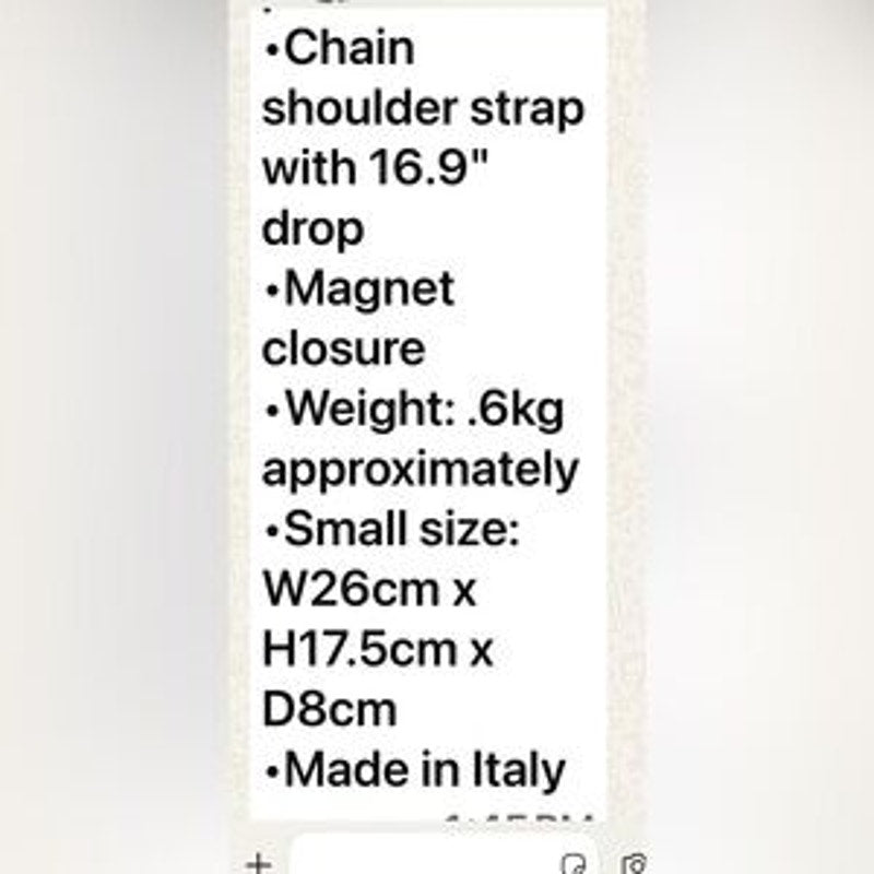 Gucci women's Ophedia jumbo GG canvas, shoulder bag with gold tone chain strap