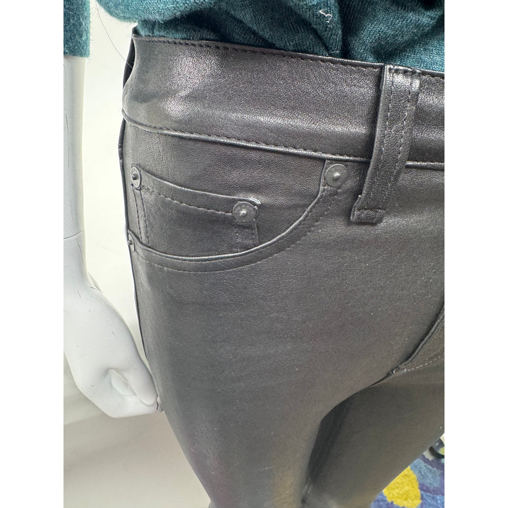 Women’s Rag & Bone NWOT Black Leather Pants Size 25