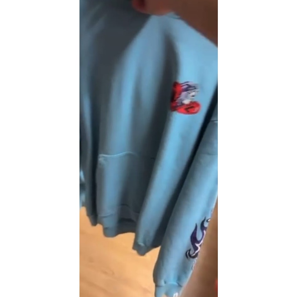 It’s A Warren Lotas x Matty Boy collab hoodie. Super limited run sold out everywhere very rare, and goes with the Chrome hat $350 size large I’ll send you video and check on fabric of polo set