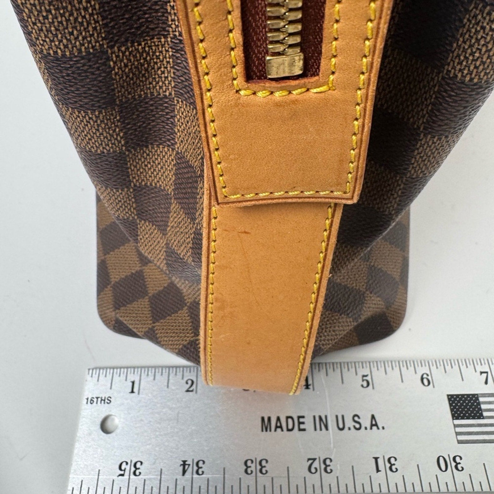 Louis Vuitton Damier Ebene Columbine Centenaire Special Edition Tote Bag