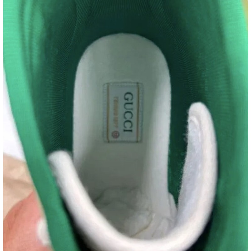 Men's Gucci tennis 1977 high top sneakers size 13 made in Italy