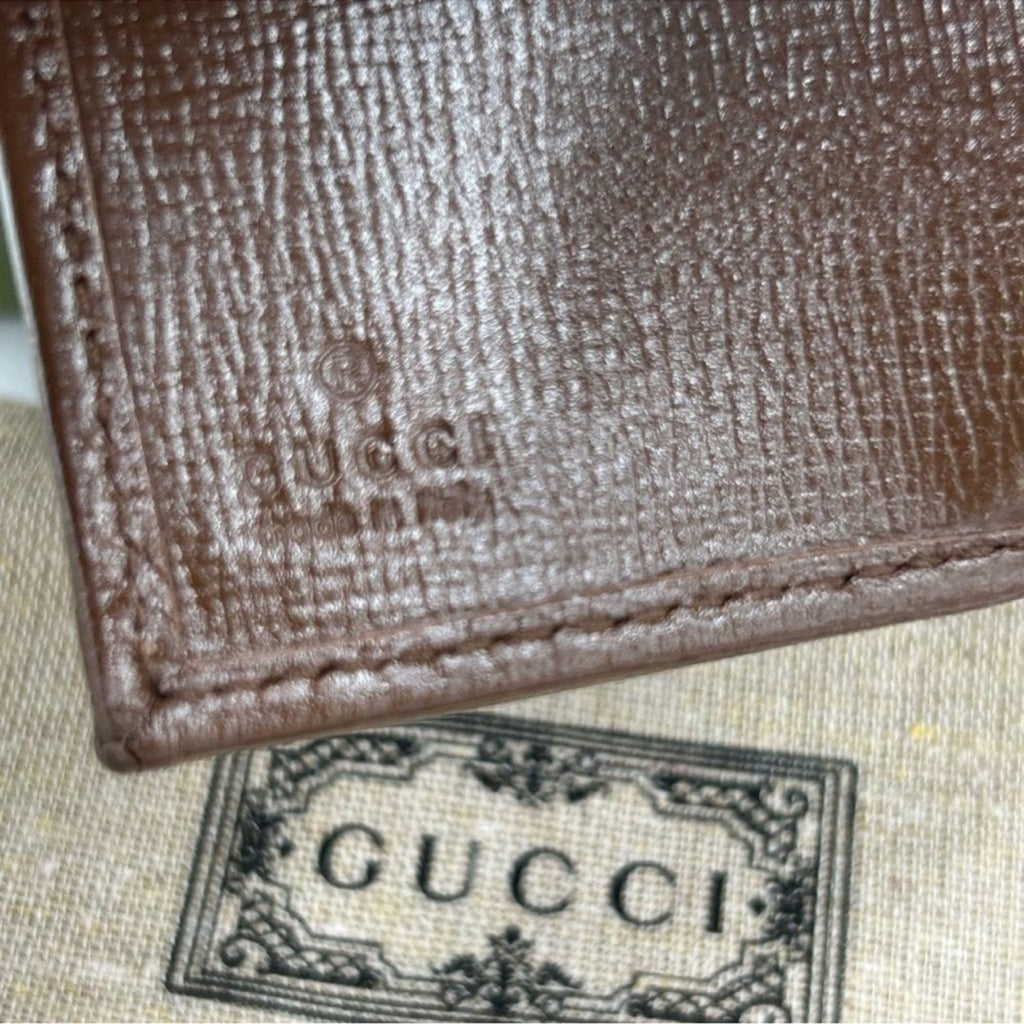 Unisex Gucci, X Balenciaga collab wallet. Trifold 
made in Italy